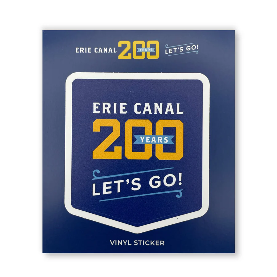 Erie Canal Bicentennial Vinyl Sticker