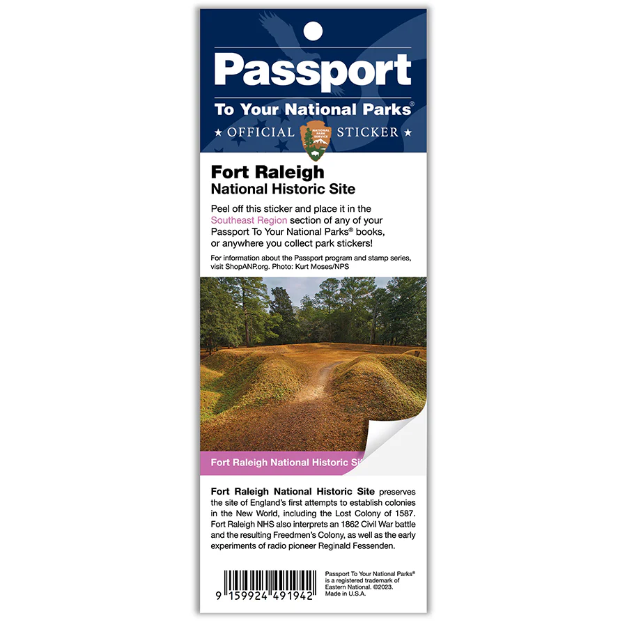 Fort Raleigh NHS Passport Sticker