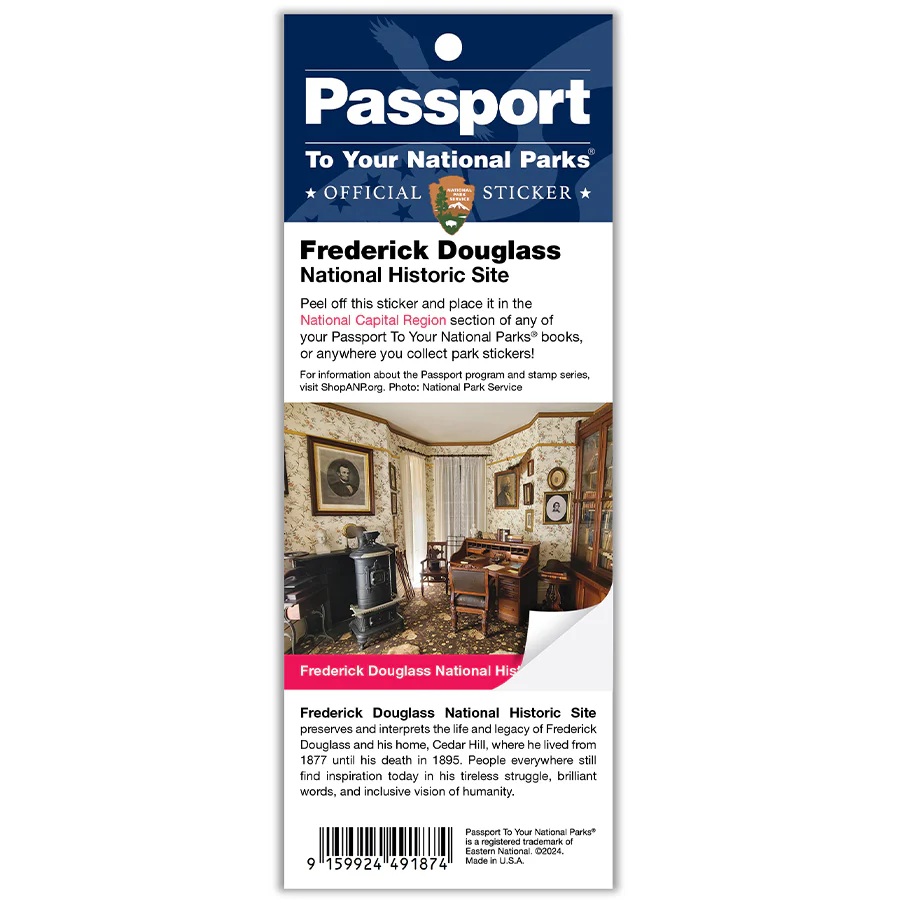 Frederick Douglass NHS Passport Sticker