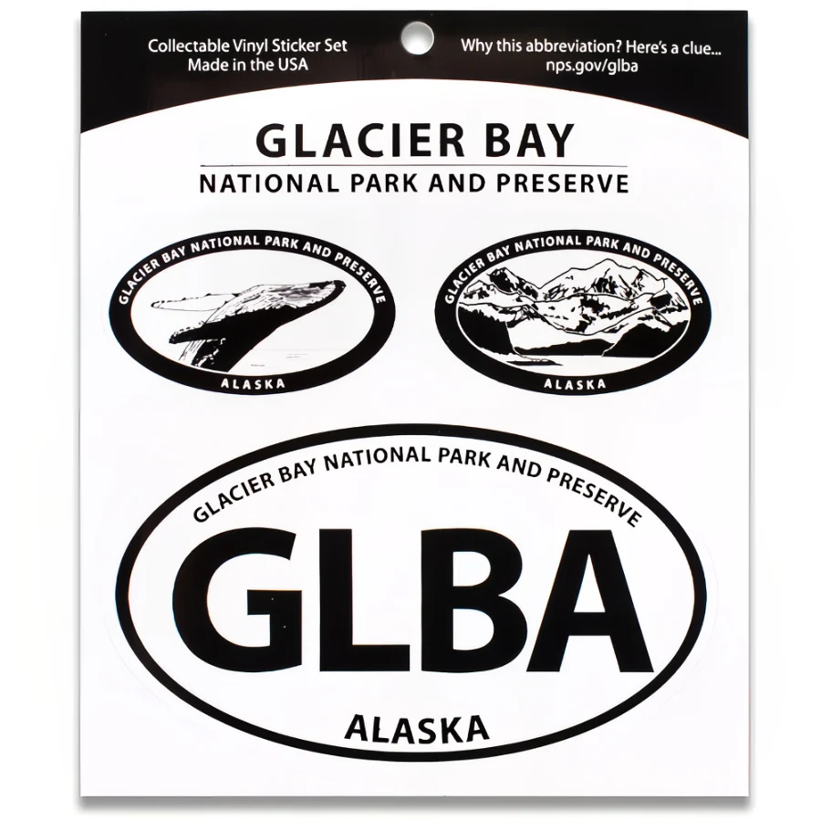 Glacier Bay NP Triple Decal