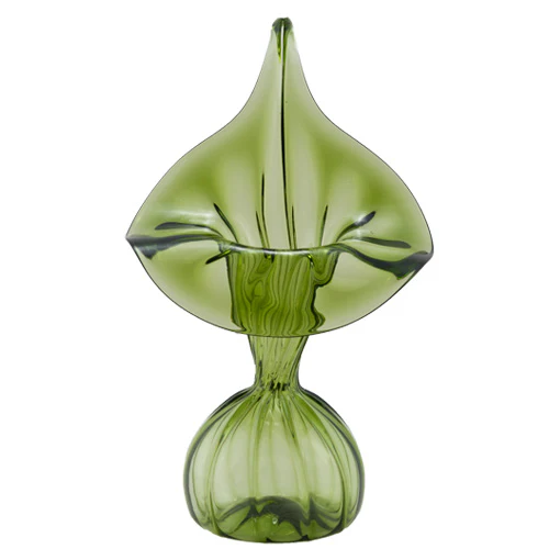 Handblown Jack-in-Pulpit Vase