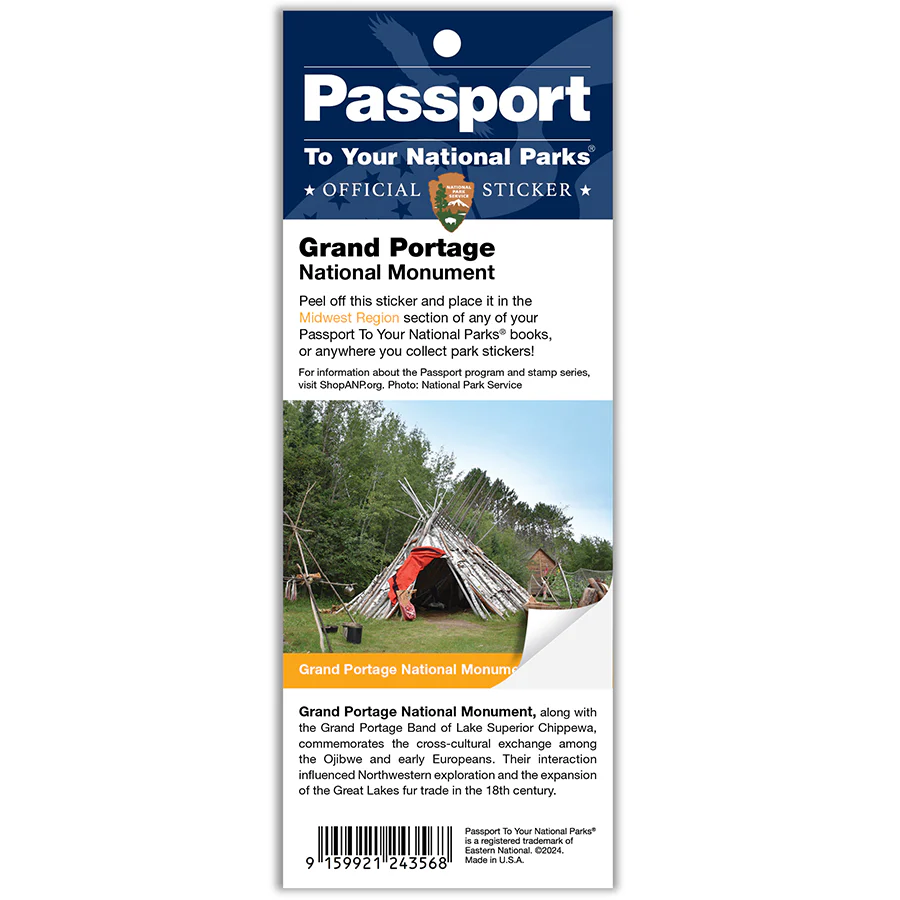 Grand Portage NM Passport Sticker