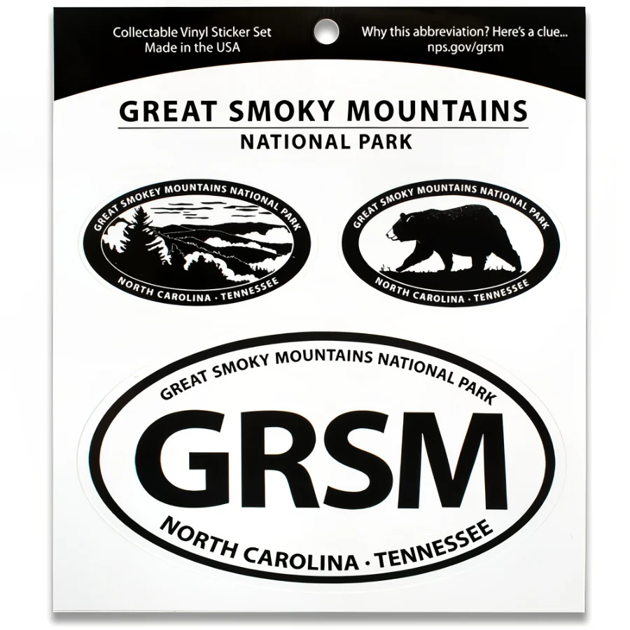 Great Smoky Mountains NP Triple Decal