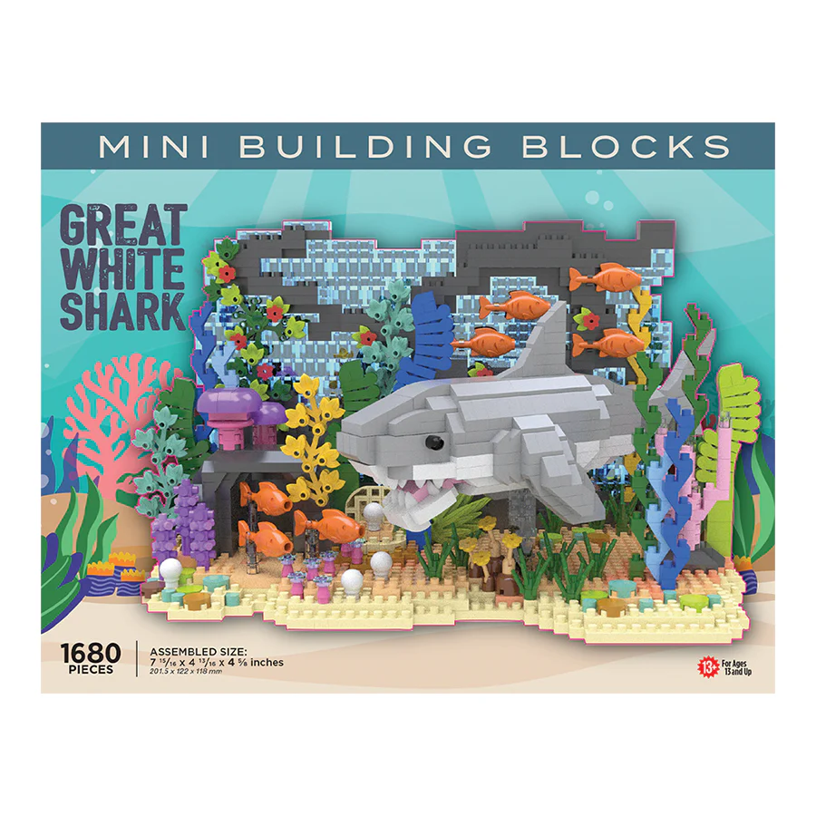 Great White Shark Mini Blocks XL