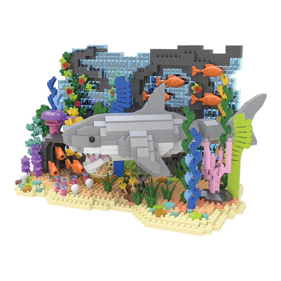 Great White Shark Mini Blocks XL - Image 3
