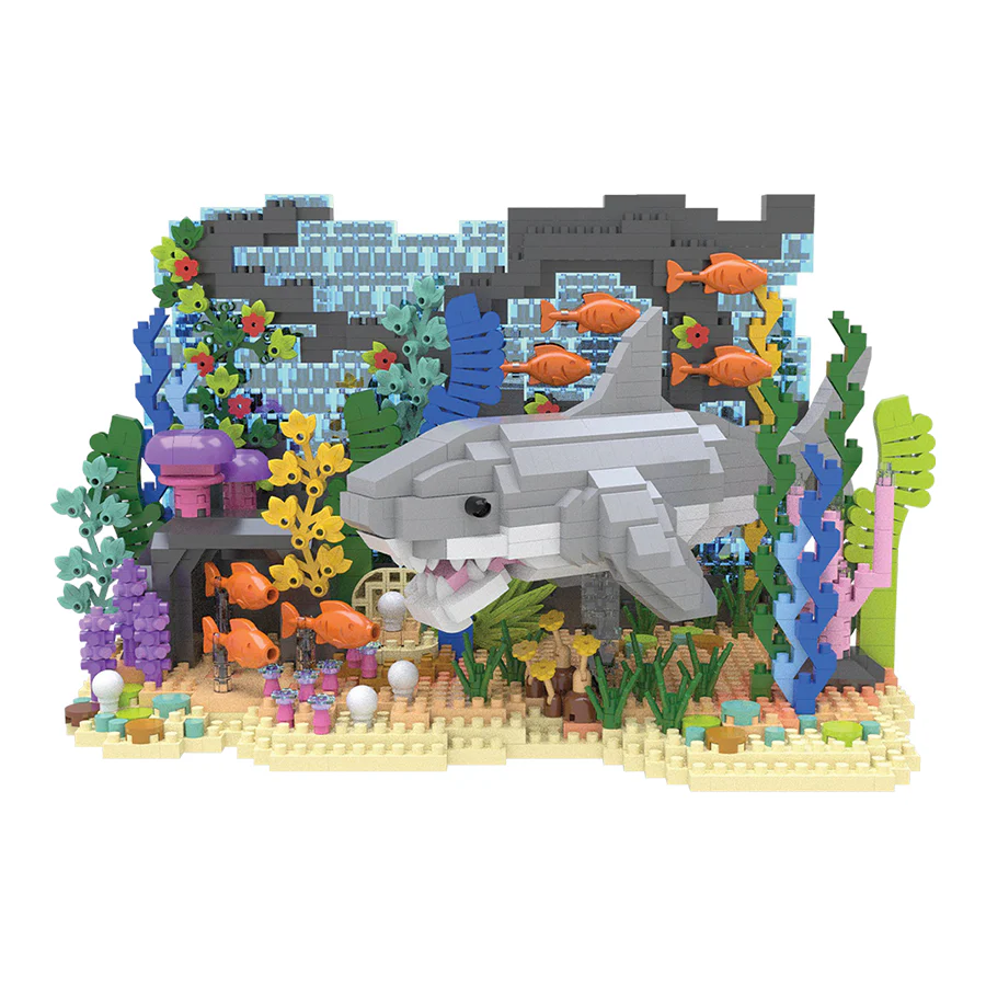 Great White Shark Mini Blocks XL - Image 4