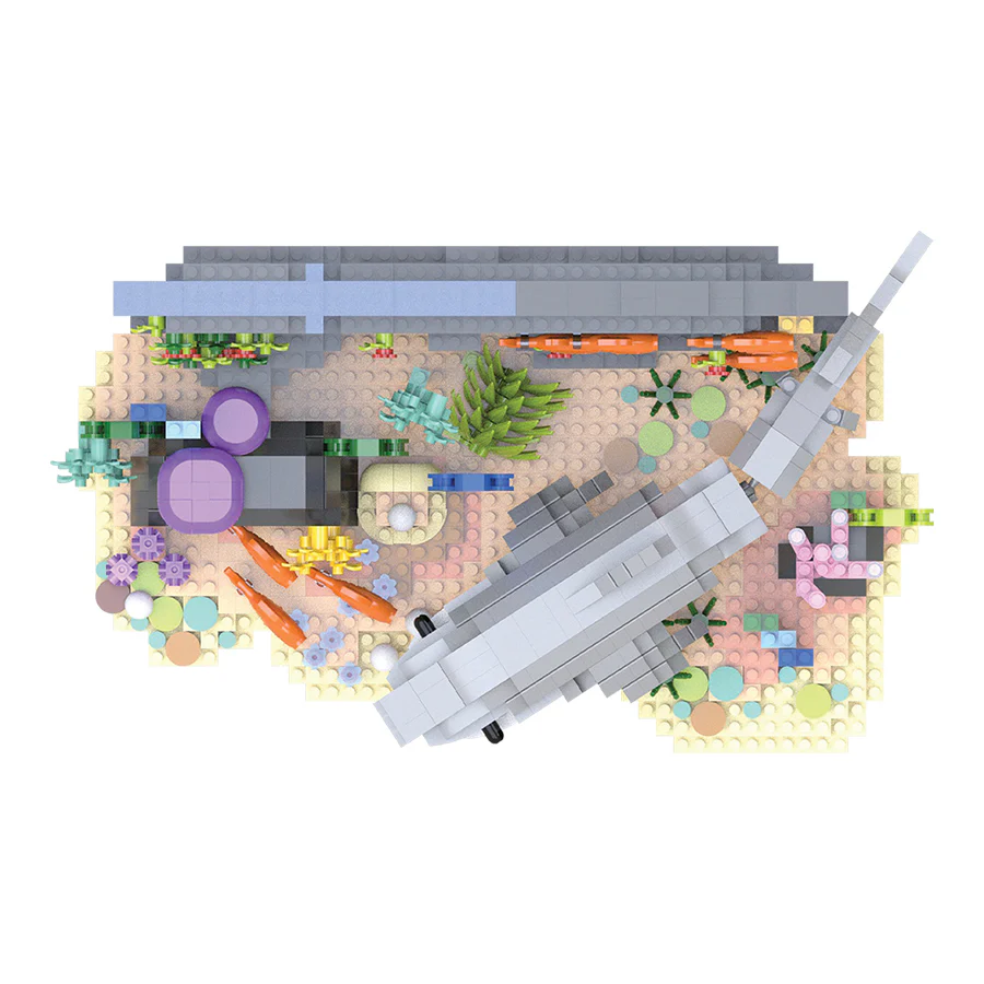 Great White Shark Mini Blocks XL - Image 5