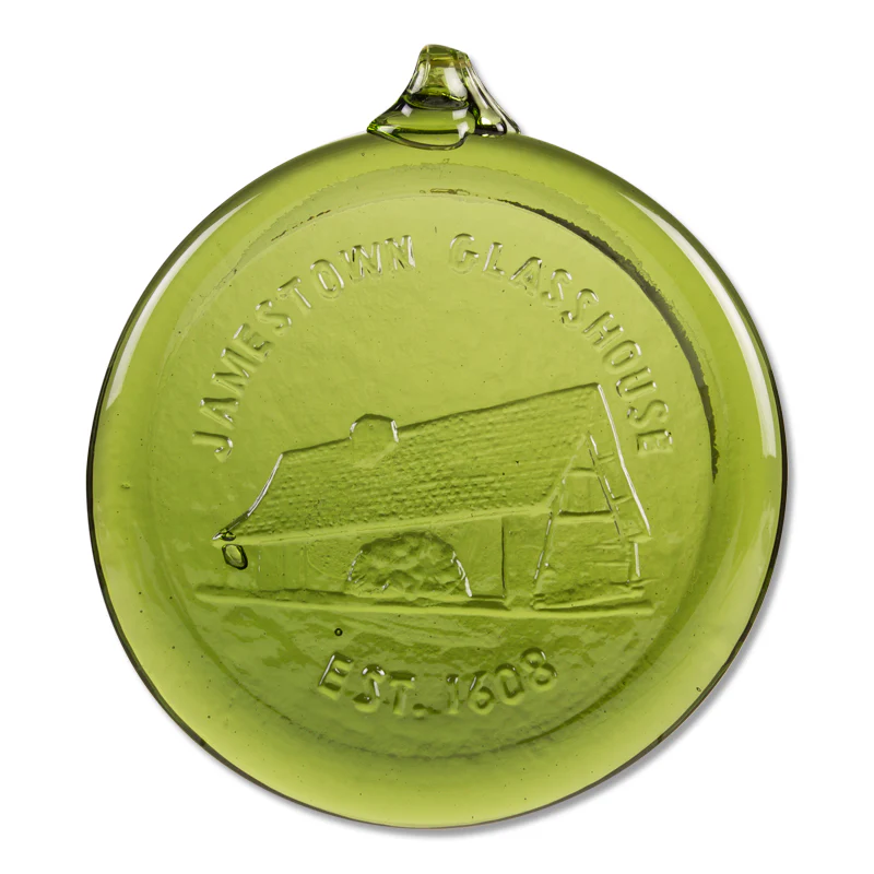 Green Glasshouse Ornament