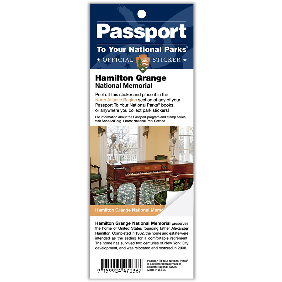 Hamilton Grange NM Passport Sticker