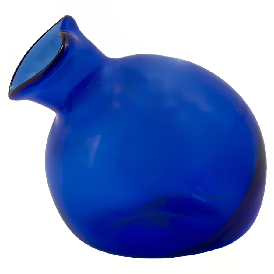 Hand blown Glass Shaker - Cobalt - Image 2