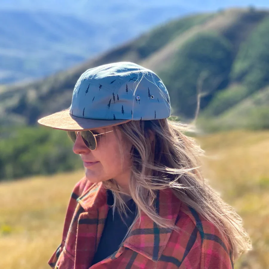 Get Stamped Evergreen Camper Cap - Image 4