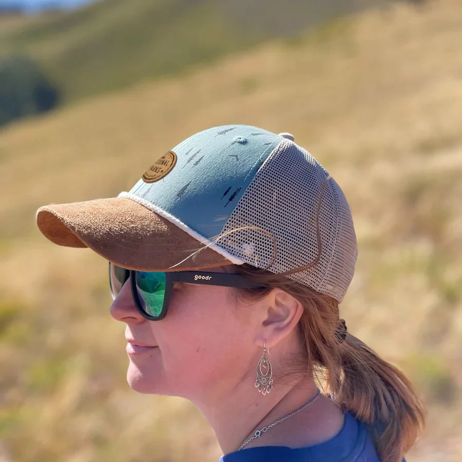Get Stamped Evergreen Trucker Cap - Image 3