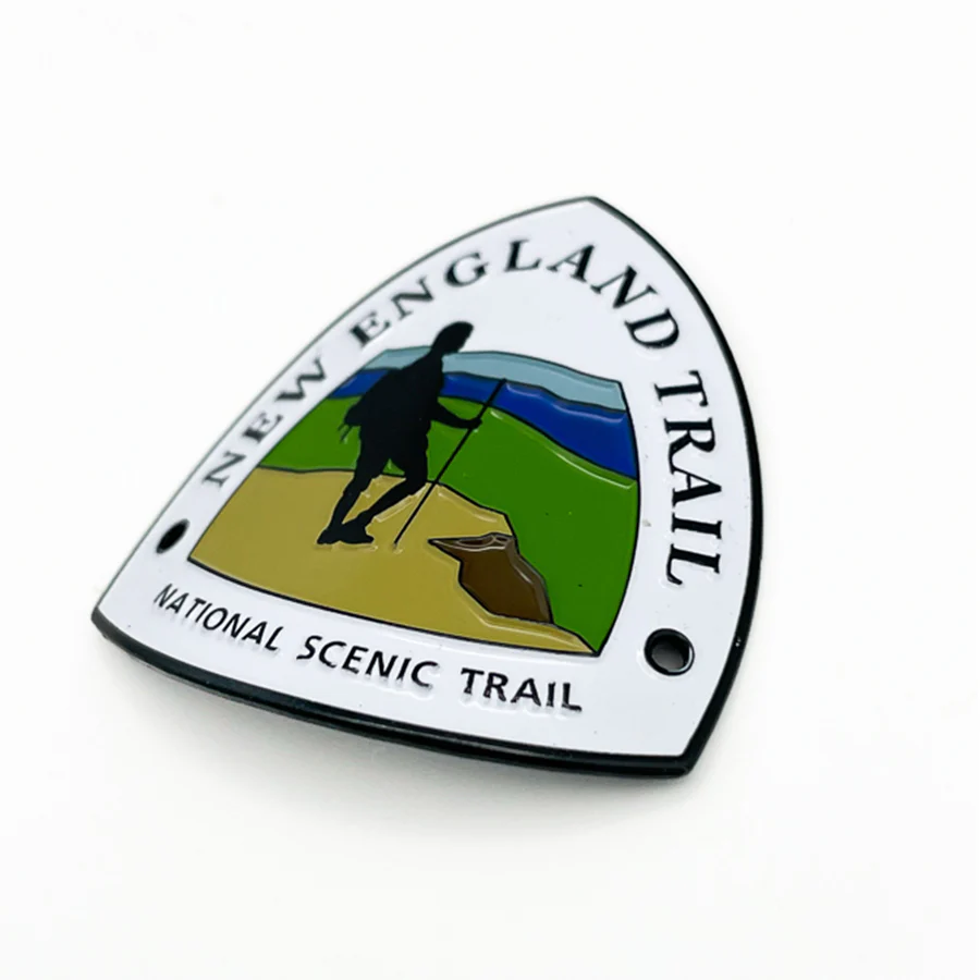 New England National Scenic Trail Hiking Medallion - Image 2
