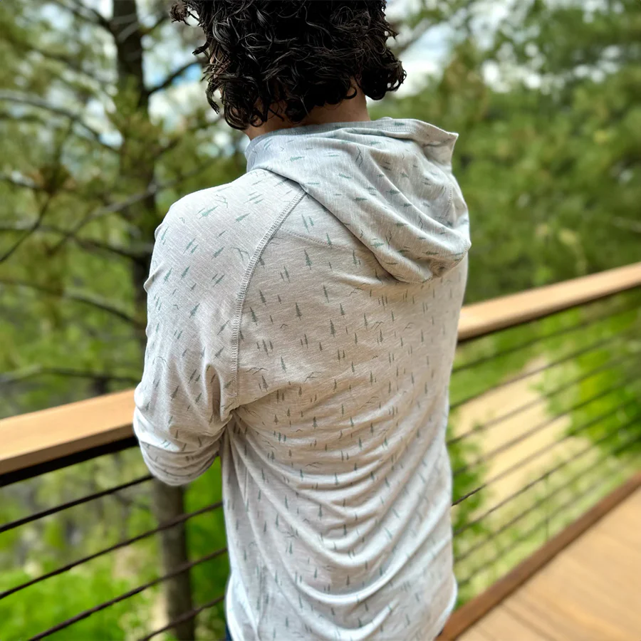 Get Stamped Evergreen UV Hoodie - Image 4