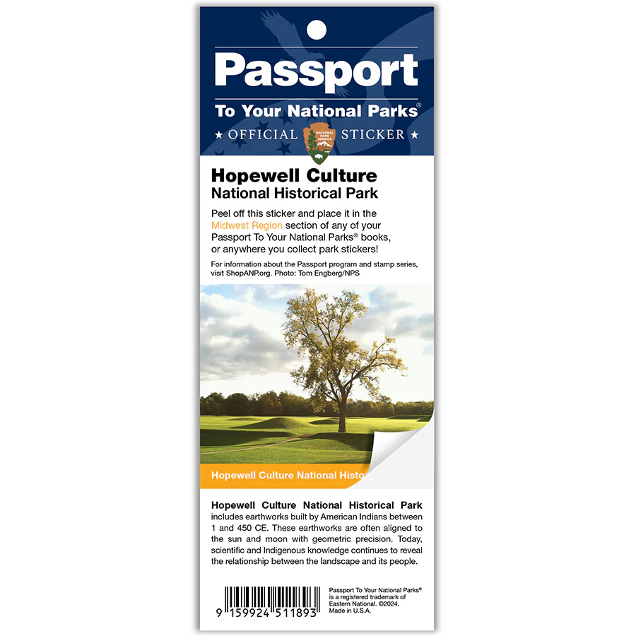 Hopewell Culture NHP Passport Sticker