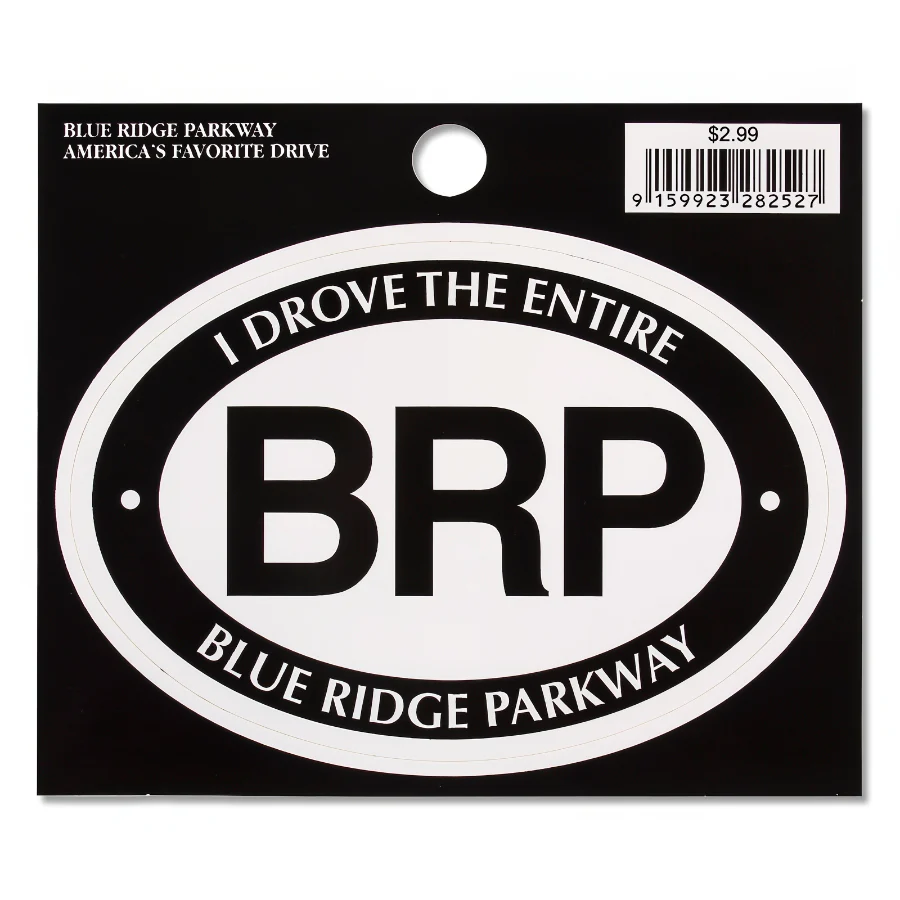 I drove the Entire Blue Ridge Parkway Decal