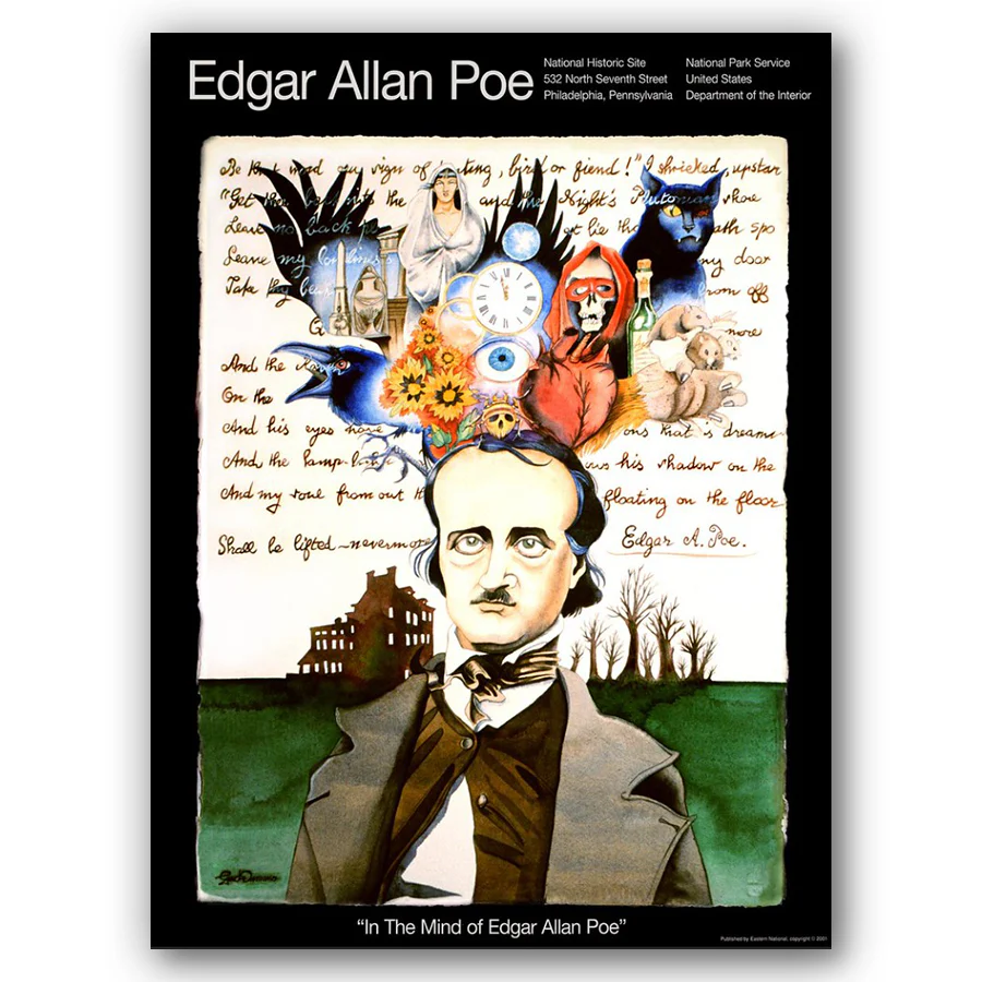 "In The Mind of Edgar Allan Poe" Poster