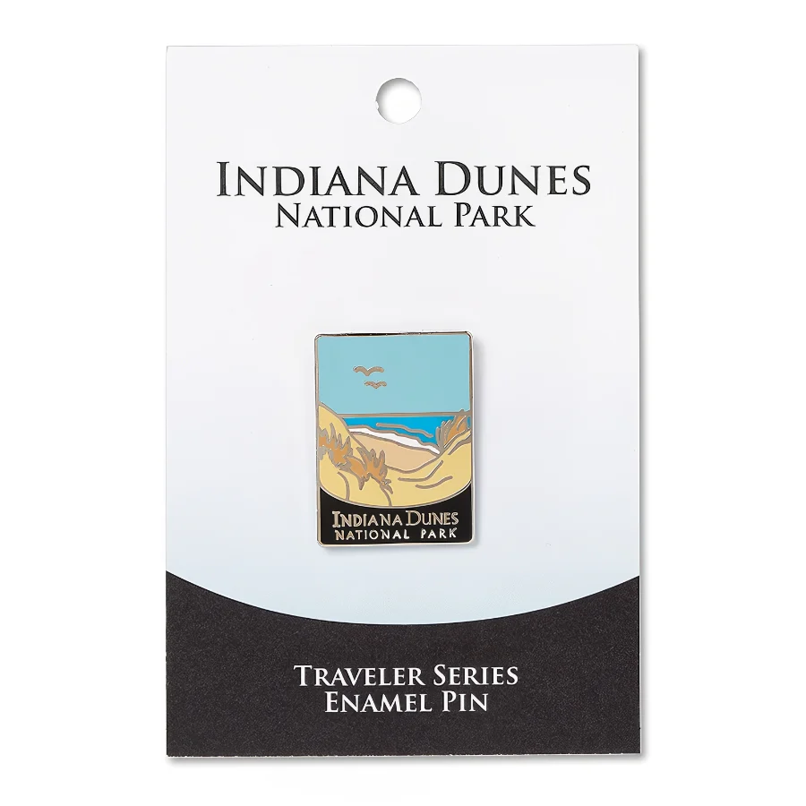 Indiana Dunes Traveler Pin