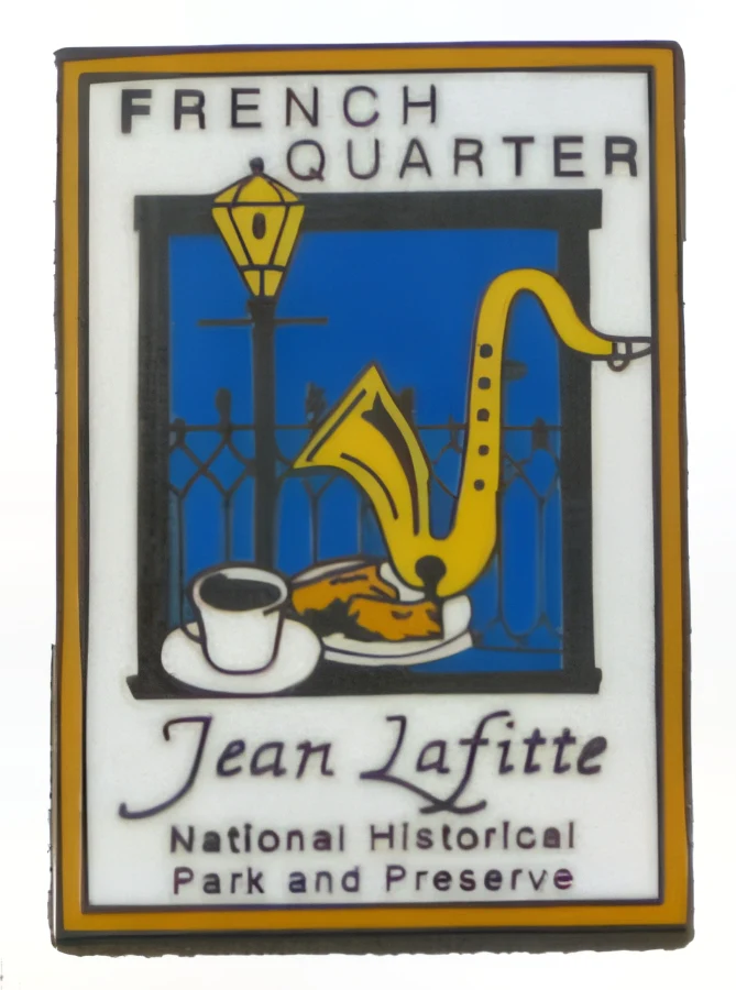 Jean Lafitte NHP&P French Quarter Pin
