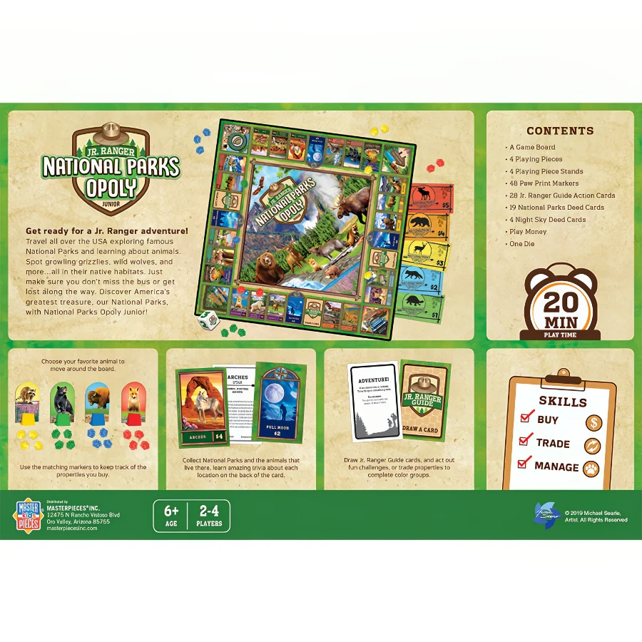 Junior Ranger National Parks Opoly - Image 3
