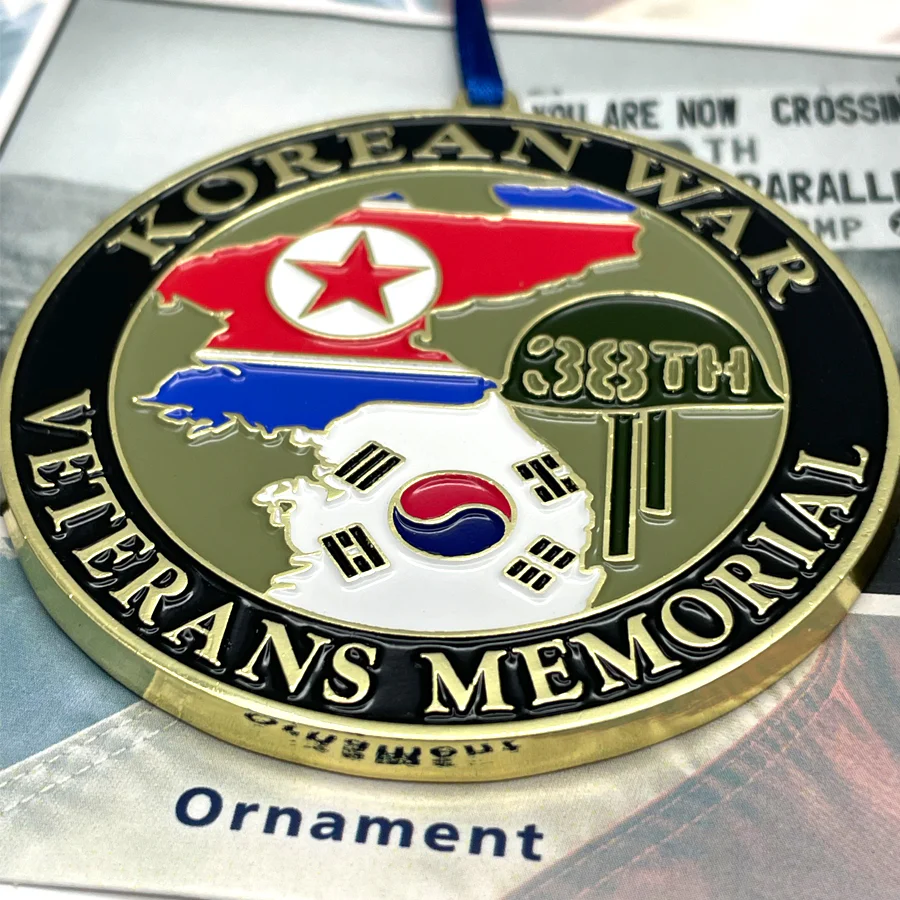 Korean War Veterans Memorial Ornament - Image 2