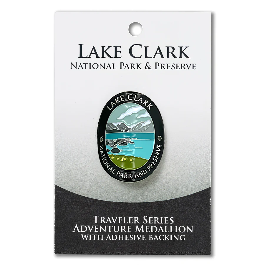 Lake Clark Travelers Hiking Medallion
