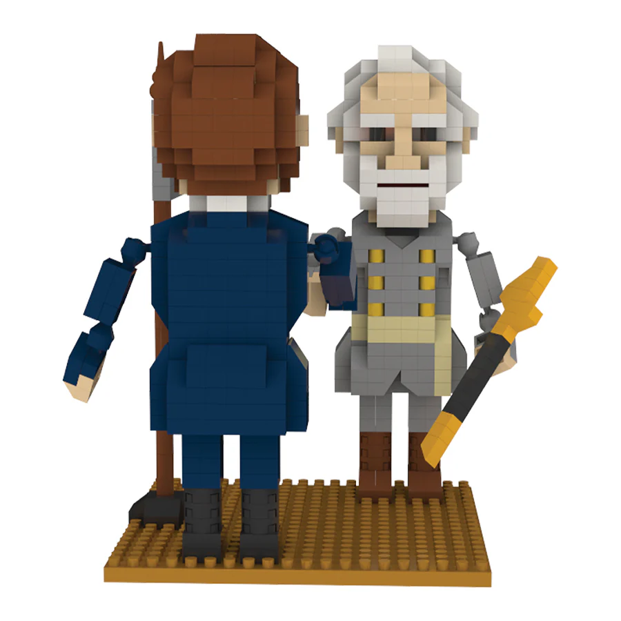 Lee and Grant’s Peace Treaty Handshake Mini Blocks - Image 3