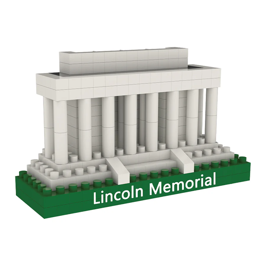 Lincoln Memorial Magnet Mini Blocks - Image 2
