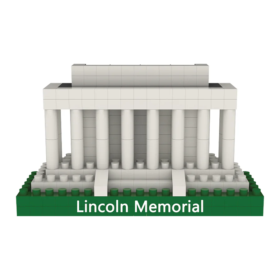 Lincoln Memorial Magnet Mini Blocks - Image 3