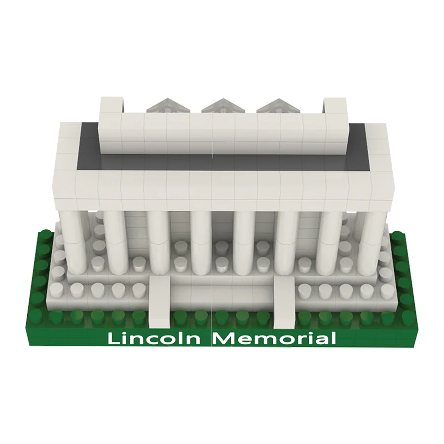 Lincoln Memorial Magnet Mini Blocks - Image 4