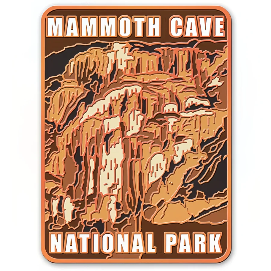 Mammoth Cave Golden Fleece Pin