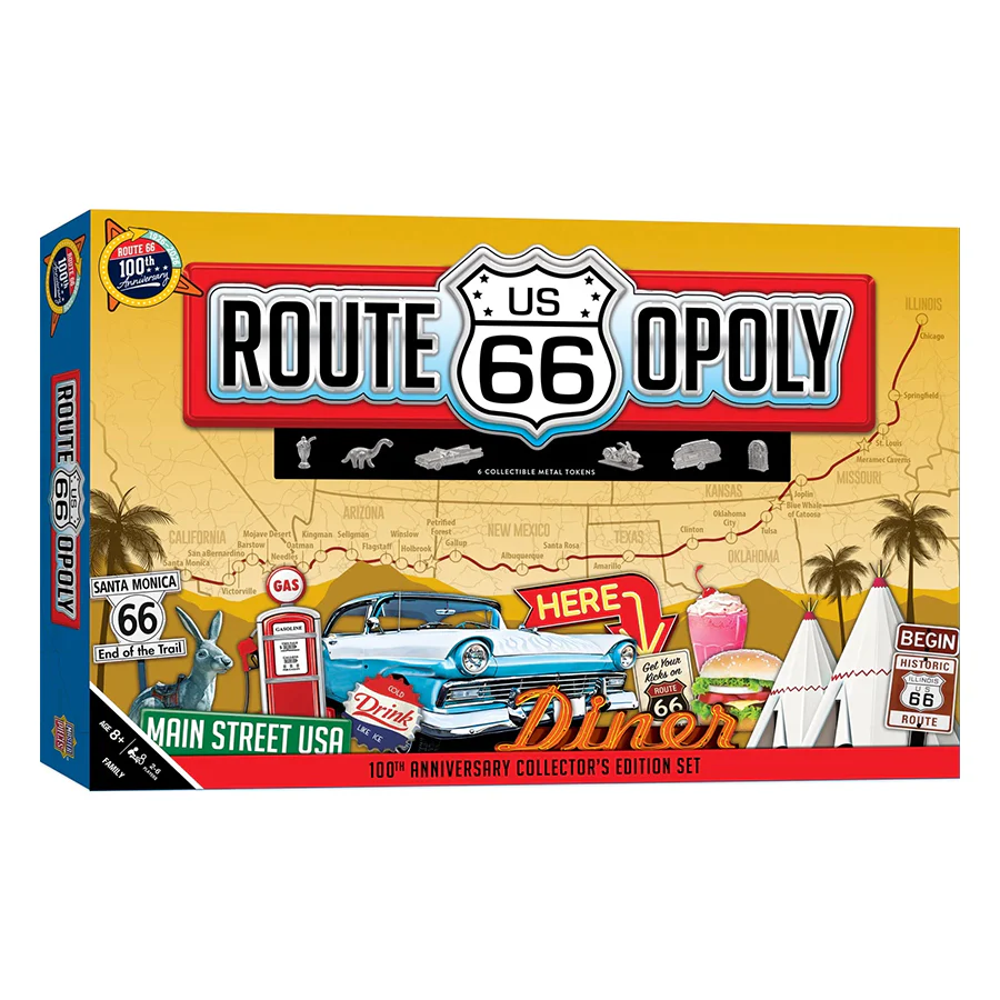 MasterPieces Route 66 Opoly