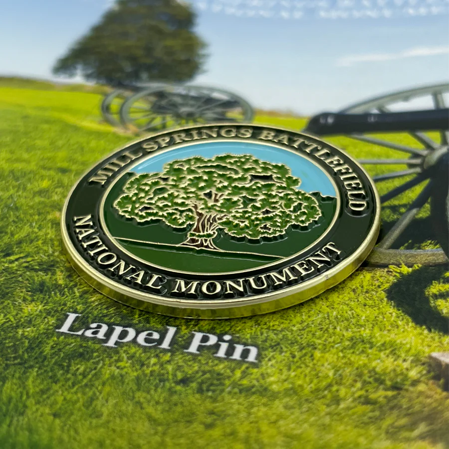 Mill Springs Battlefield National Monument Lapel Pin - Image 2