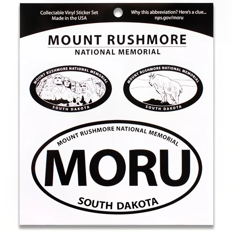 Mount Rushmore NM Triple Decal