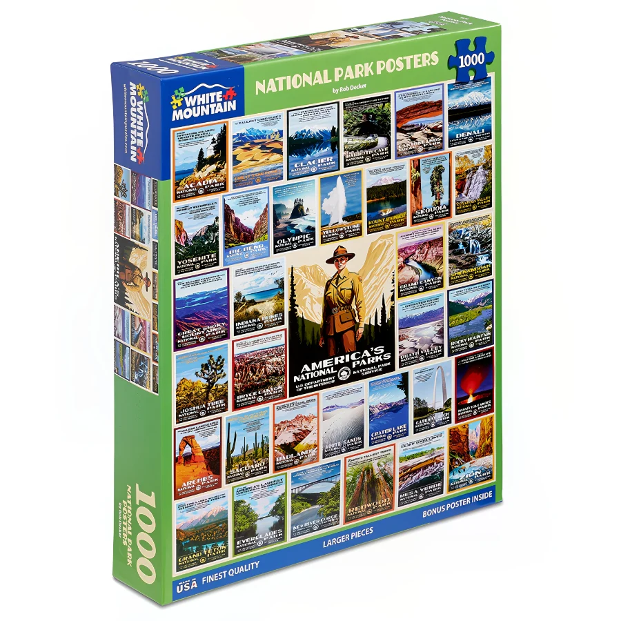 National Park Posters Puzzle - Image 2