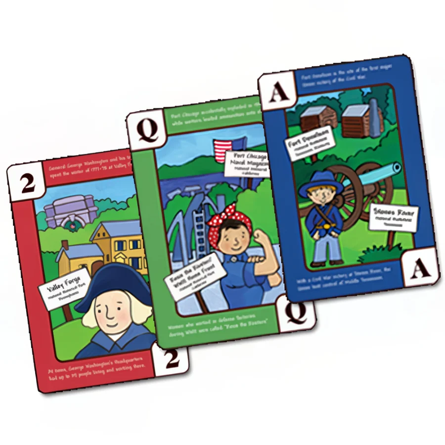 National Park War Card Game - Image 2