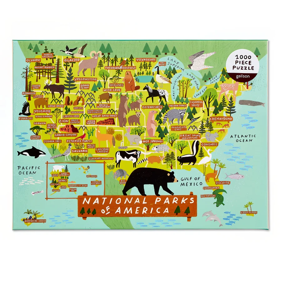 National Parks Of America Puzzle