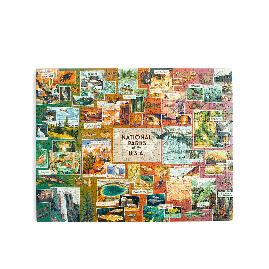 National Parks of The U.S.A. - 500 Piece Puzzle - Image 2