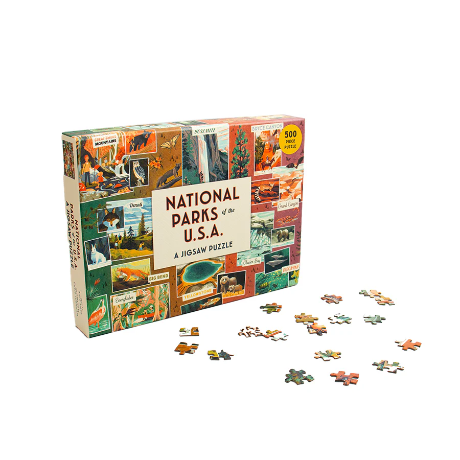 National Parks of The U.S.A. - 500 Piece Puzzle - Image 3