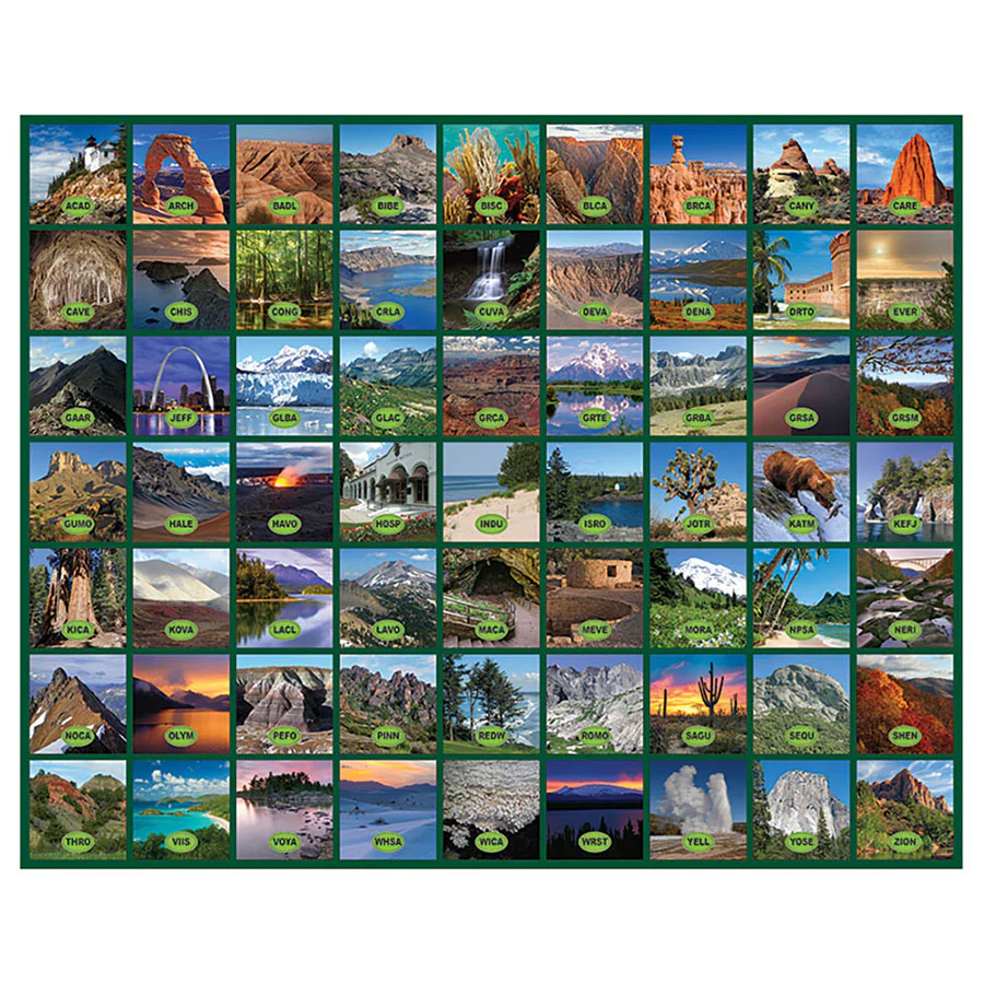 National Parks Of The United States Puzzle - Image 2