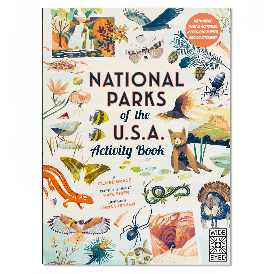 National Parks Of The USA Activity Book
