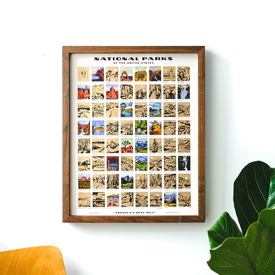 National Parks Scratch-Off Poster - Image 3