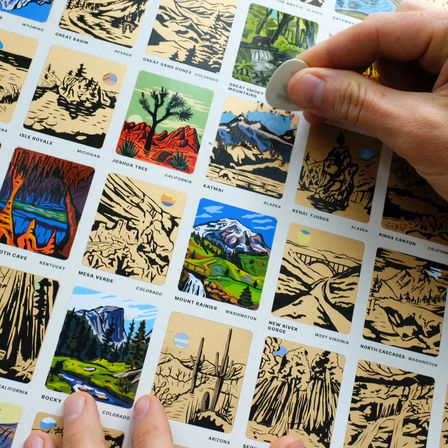 National Parks Scratch-Off Poster - Image 5
