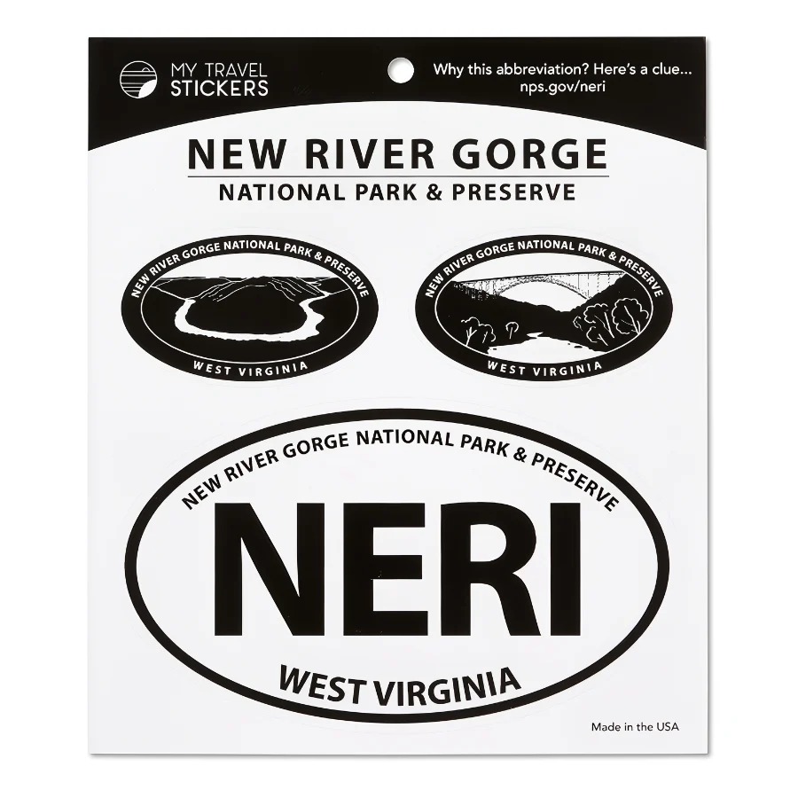 New River Gorge Triple Decal