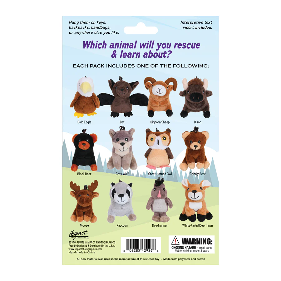 North American Wildlife Mini Mystery Plush - Image 2