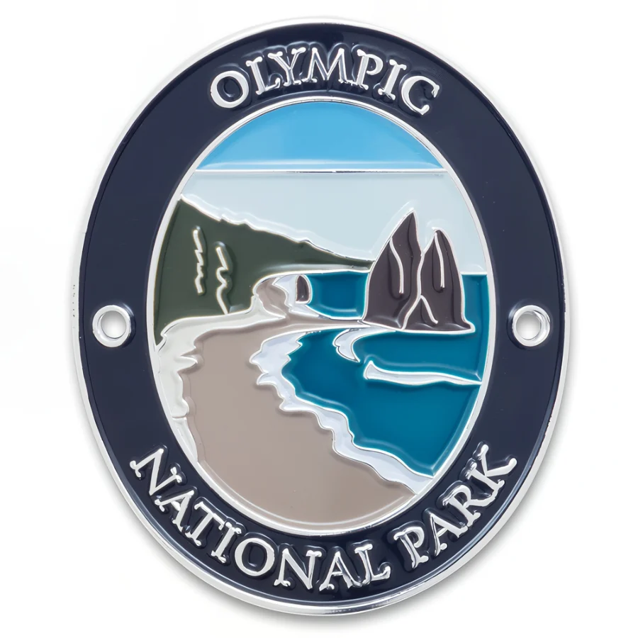 Olympic National Park Walking Stick Medallion