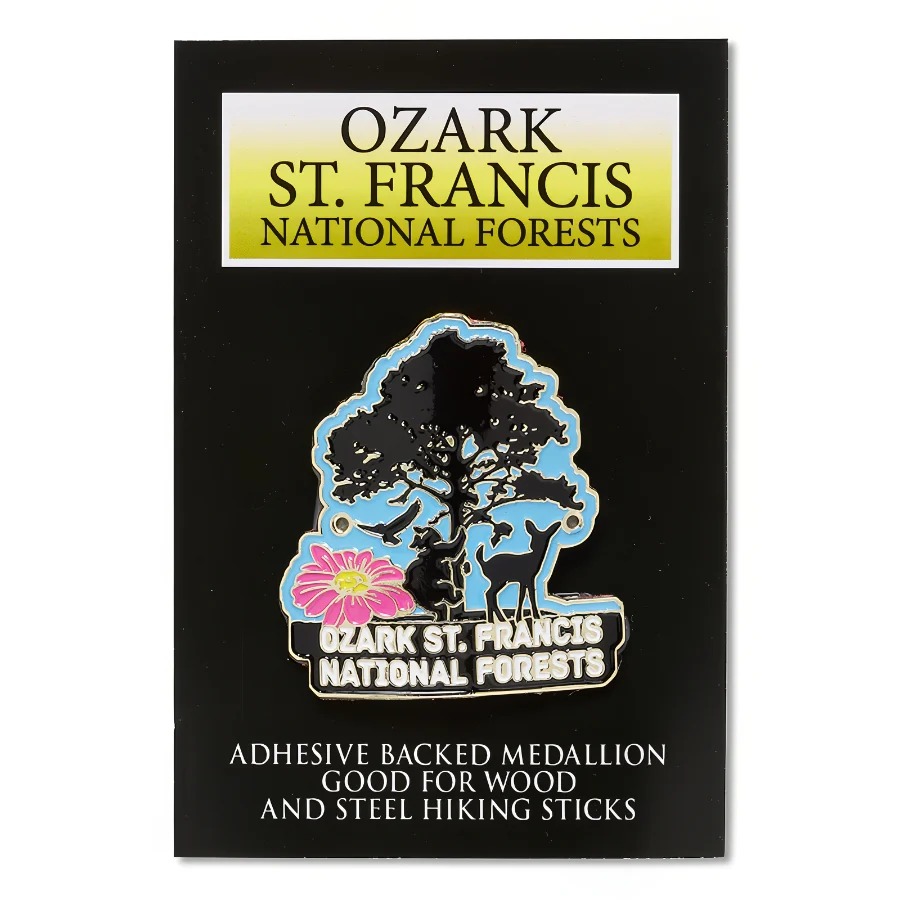 Ozark-St. Francis NF Hiking Stick Medallion