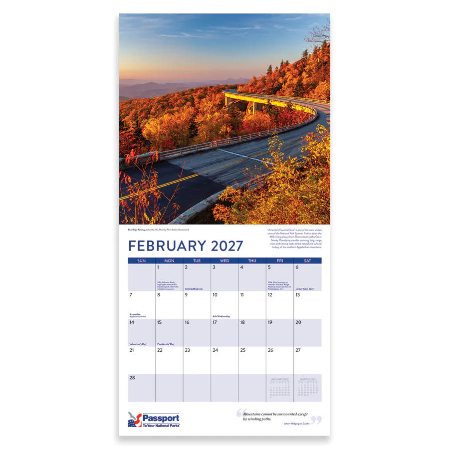 Passport To Your National Parks® 2027 Calendar - Image 4