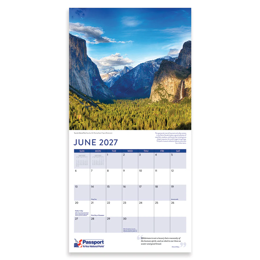 Passport To Your National Parks® 2027 Calendar - Image 5