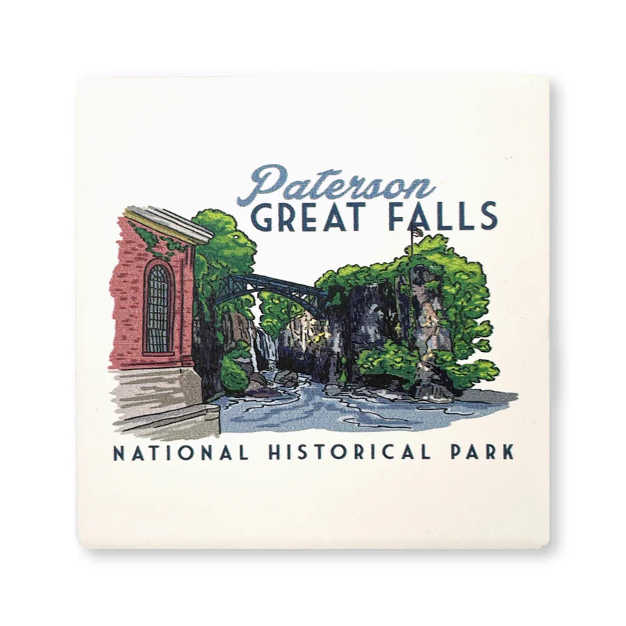 Paterson Great Falls NHP Ceramic Coaster